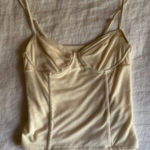 Wilfred Spell bustier tank in small, birch color